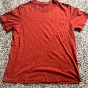 Lululemon dark red-orangish color shirt